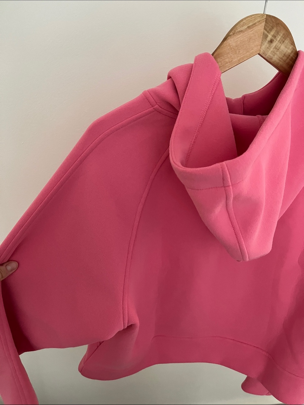 Brand New Pink Cropped Hoodie size XL - Picture 5 of 5